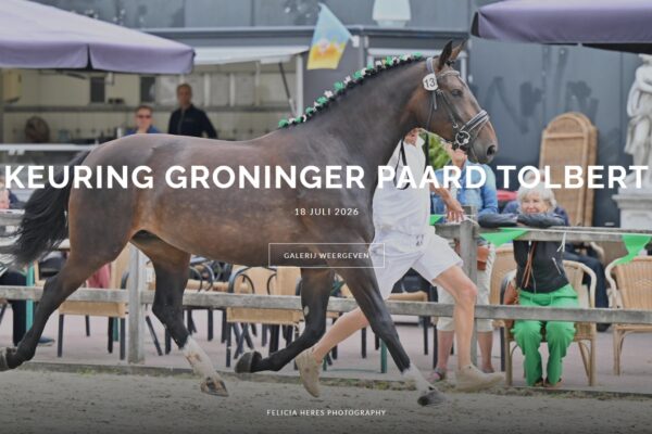 Foto’s regionale keuring Tolbert nu beschikbaar